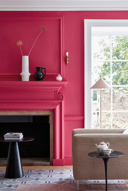 Buy 'Leather' Bright Pink Paint Online | Little Greene