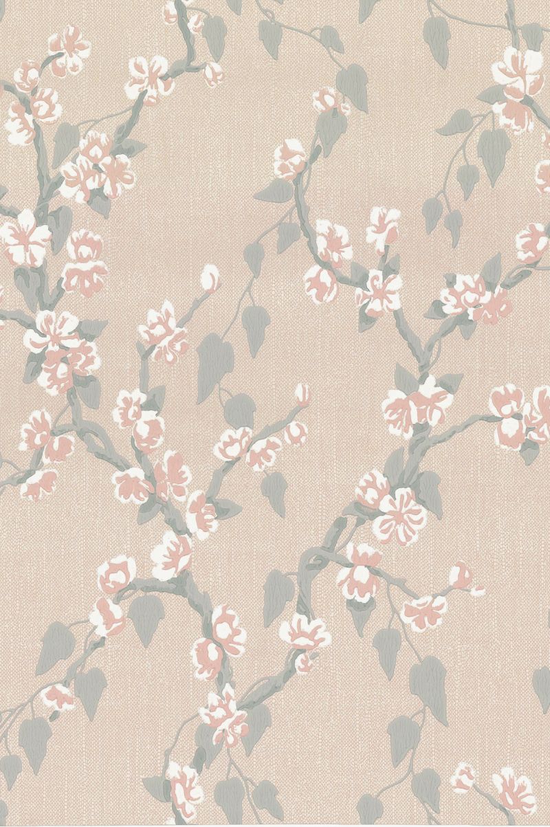 Buy 'Sakura - Petal' Pink Floral Wallpaper | Little Greene