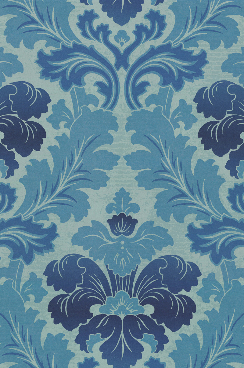 Buy 'Bonaparte - Imperial' Damask Wallpaper | Little Greene