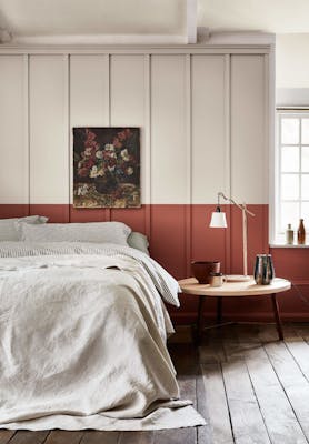 Tuscan Red Bedroom