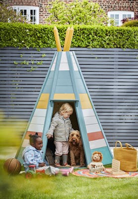 Colour Block Teepee