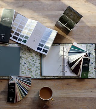 The twin fan-deck from Little Greene