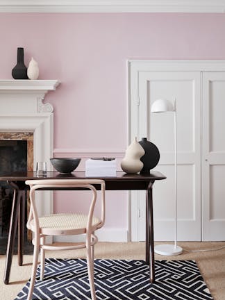 Pink slip dining room 