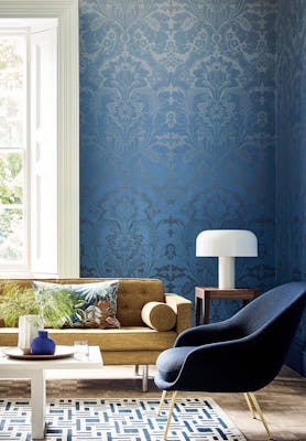 St James’s Park – Cobalt Fade Living Room