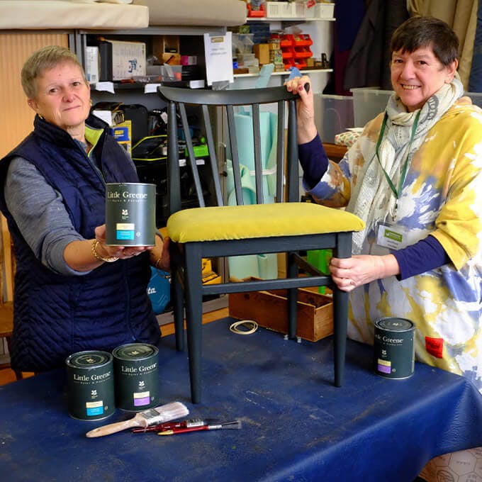 Emmaus South Manchester: Upcycling with Little Greene