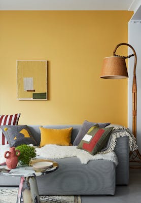 Re:mix Yellow-Pink Living Room